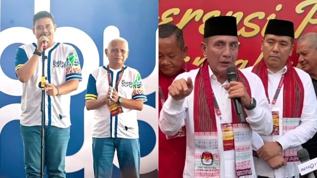 Survei Indikator Pilgub Sumut 2024: Bobby-Surya 62% vs Edy-Hasan 29,1%