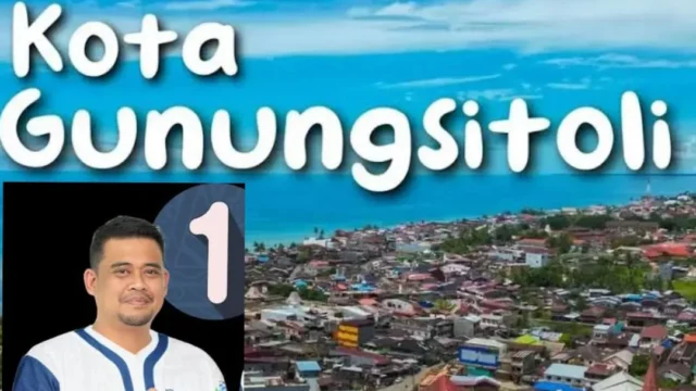 Bobby Nasution di Gunungsitoli, Kepulauan Nias