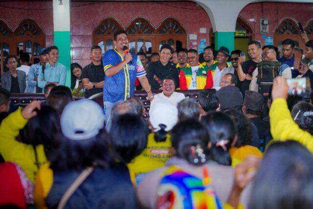Bobby Nasution Disambut Hangat Masyarakat Humbang Hasundutan, Tegaskan Komitmen untuk Petani